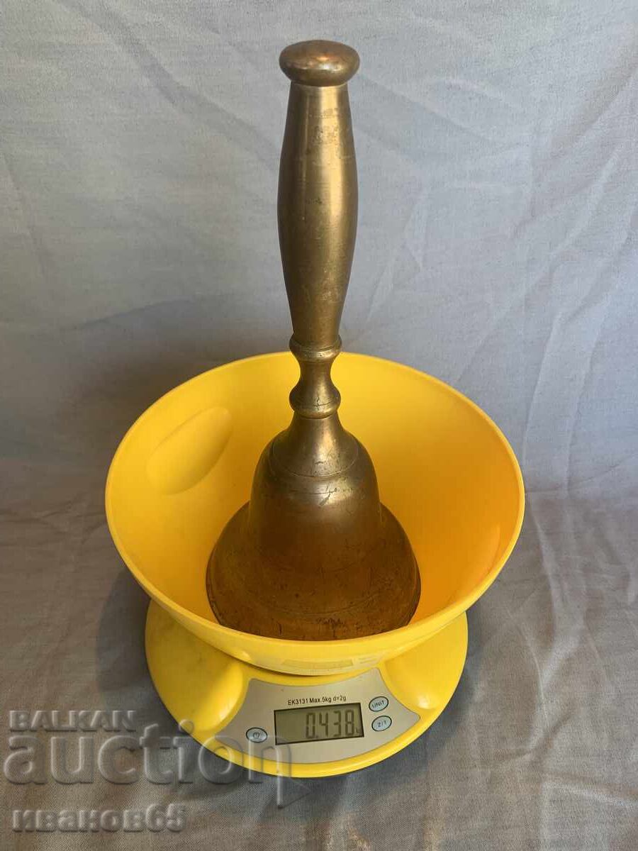 Brass hand bell - 6 Brass hand bell - 6