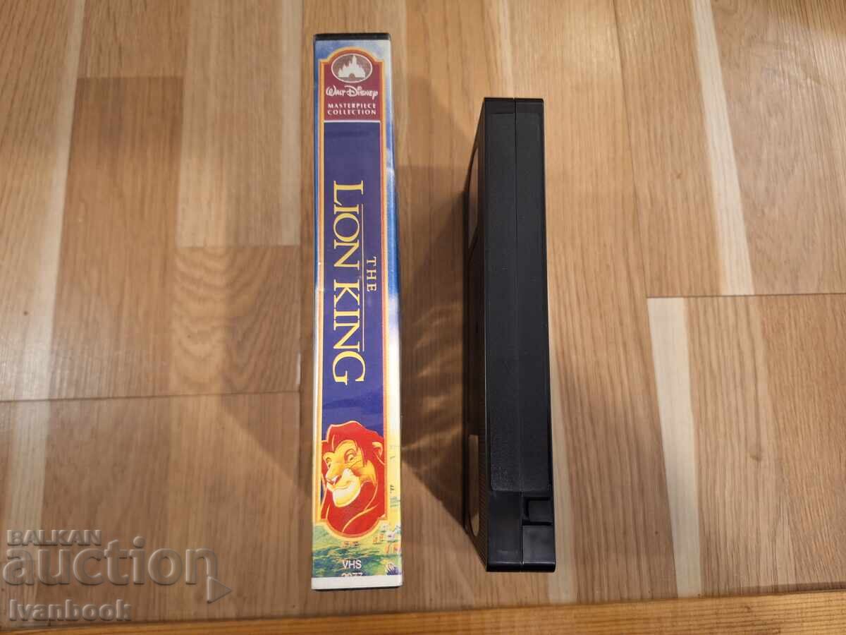 Caseta video VHS - Animație Regele Leu cu preț 4.50 BGN | € 2.30