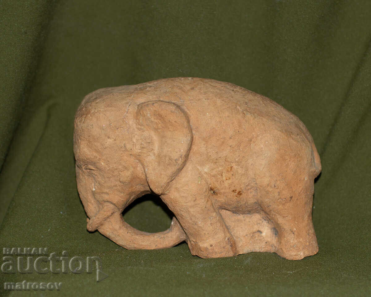 Διακοσμητικό κεραμικό ειδώλιο ελέφαντα με τιμή 100.00 BGN | € 51.13