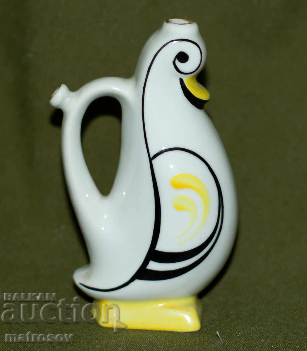 Livrarea Figurină decorativă din porțelan bulgărească, reprezentând o rață Livrarea Figurină decorativă din porțelan bulgărească, reprezentând o rață