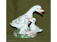 Statuetă decorativă din porțelan, rață