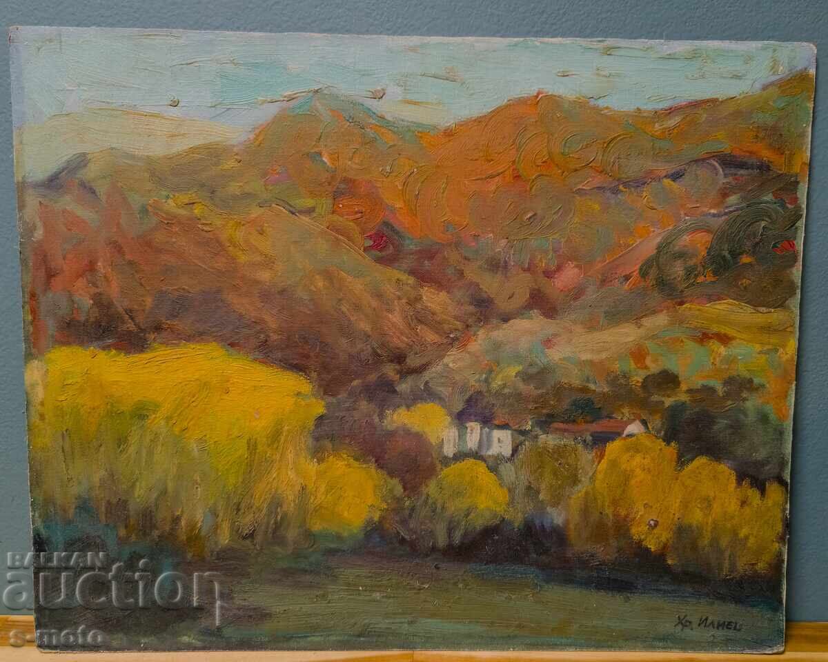 Licitație Tablou ulei peisaj