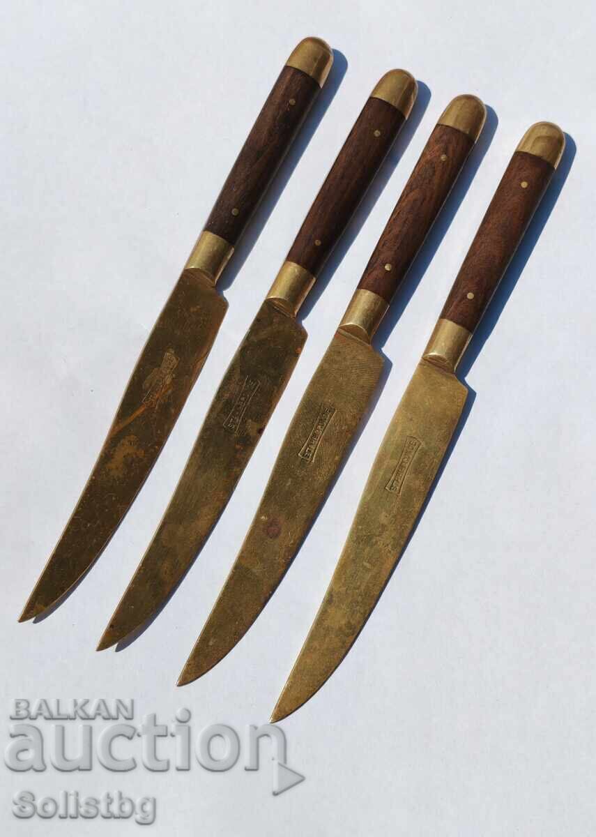 Αντίκες χάλκινα μαχαίρια φρούτων STAHL BRONCE, Γερμανία - 7 Αντίκες χάλκινα μαχαίρια φρούτων STAHL BRONCE, Γερμανία - 7