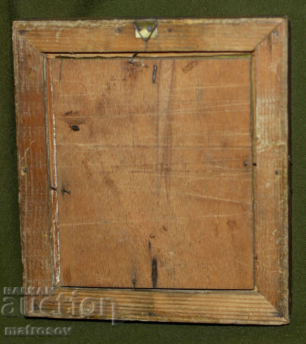 Old copper icon of the Virgin and Child - 6