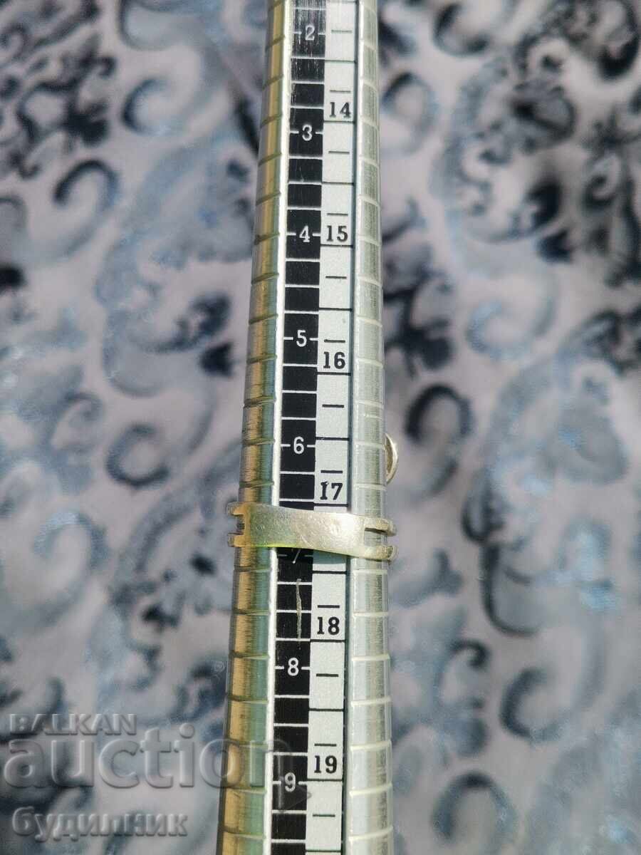 Ασημένιο δαχτυλίδι. 17,2mm. Βάζω πάνω από 100 δημοπρασίες. Δες - 5