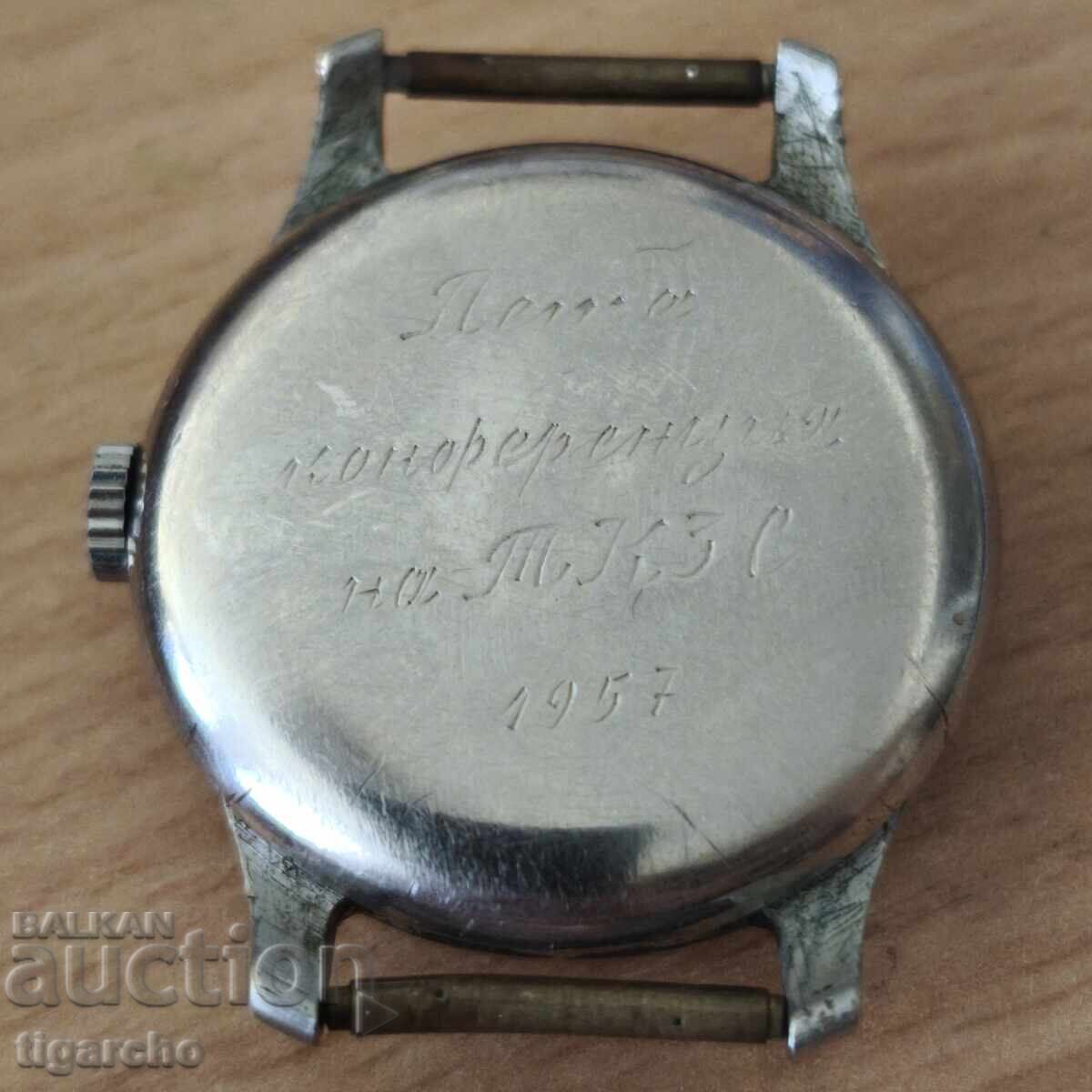 Ρολόι Pobeda, με ενδιαφέρουσα επιγραφή - 6 Ρολόι Pobeda, με ενδιαφέρουσα επιγραφή - 6