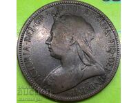 1/2 Penny 1896 Μεγάλη Βρετανία Victoria Bronze