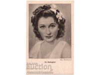 Old Movie Card Actress Evi Maltaliati E334