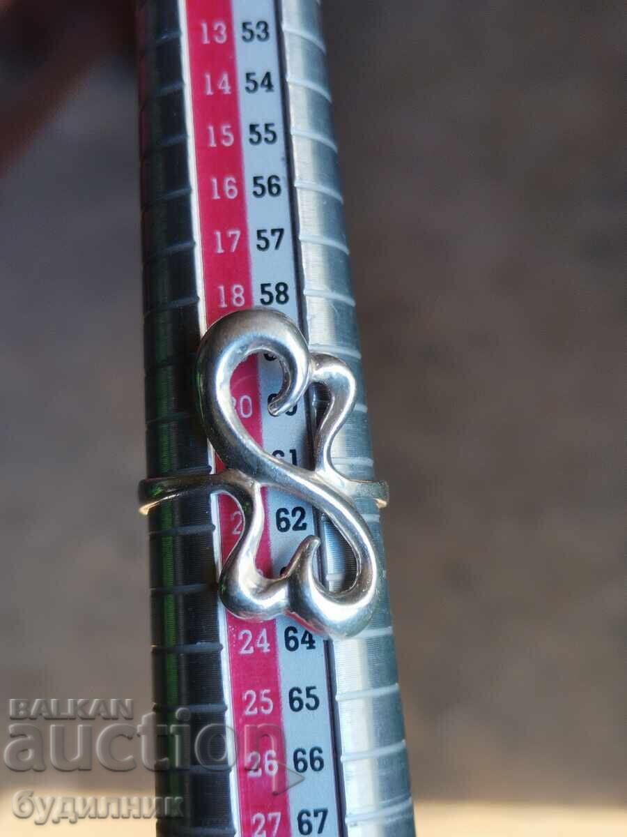 Сребърен пръстен. 19,6мм. Пускам над 100 Аукциона. Разгледай - 5 Сребърен пръстен. 19,6мм. Пускам над 100 Аукциона. Разгледай - 5