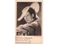 СТАРА КАРТИЧКА КИНО ФИЛМ АКТРИСА ВЕРА ФОН ЛОНГЕН Е335