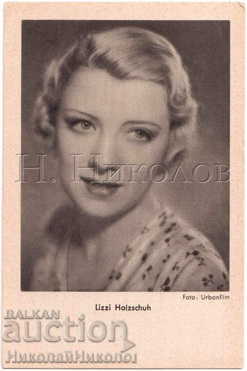 СТАРА КАРТИЧКА КИНО ФИЛМ АКТРИСА ЛИЗИ ХОЛЦШУХ Е336
