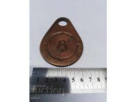 ARSENAL - METAL NUMBER - 8, SIGN, INDICATION