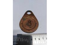 ARSENAL - METAL NUMBER - 8, SIGN, INDICATION