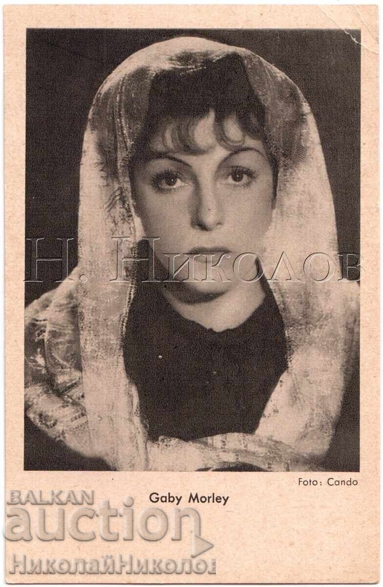 СТАРА КАРТИЧКА КИНО ФИЛМ АКТРИСА ГАБИ МОРЛИ Е340 СТАРА КАРТИЧКА КИНО ФИЛМ АКТРИСА ГАБИ МОРЛИ Е340