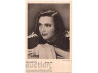 СТАРА КАРТИЧКА КИНО ФИЛМ АКТРИСА МАРИ БЕЛ Е341