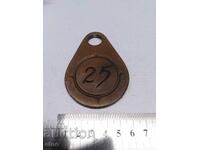 ARSENAL - METAL NUMBER - 25, SIGN, MARKING