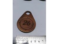 ARSENAL - METAL NUMBER - 26, SIGN, MARKING