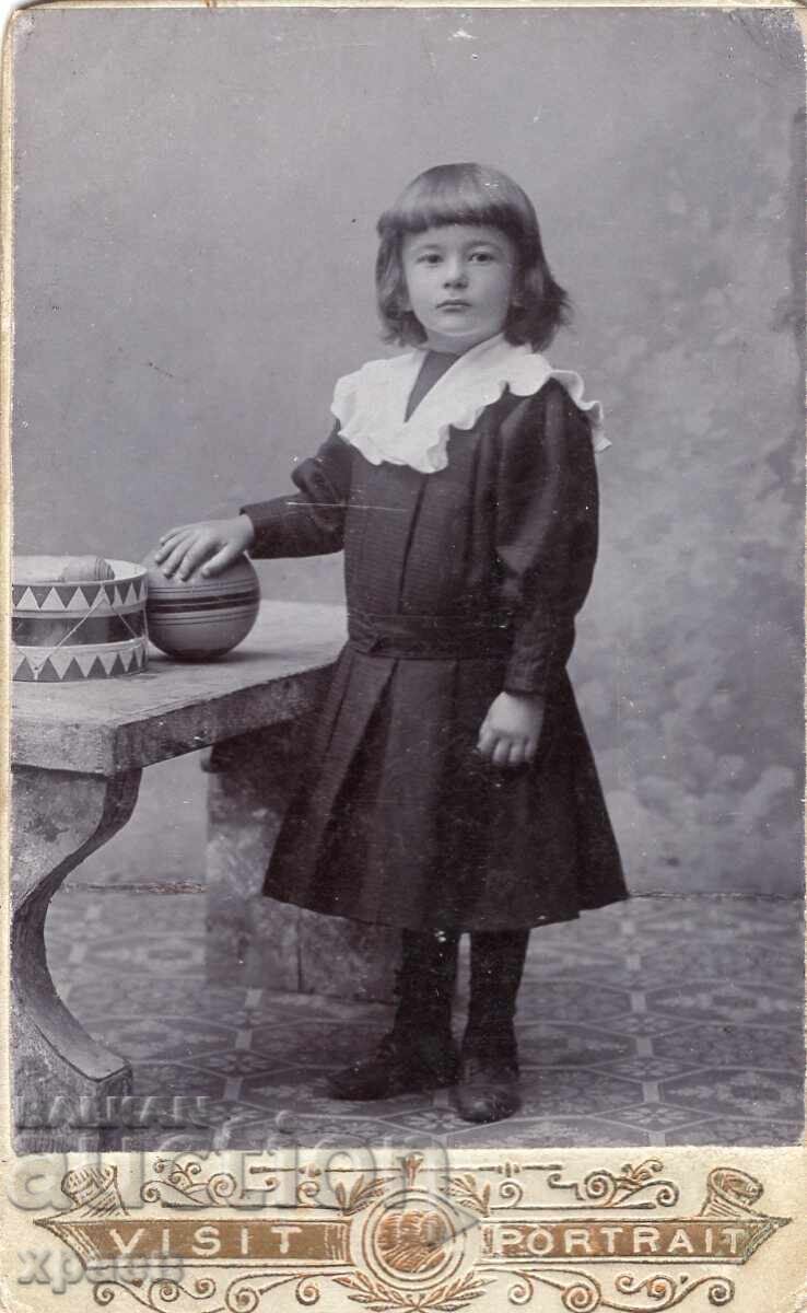 СТАРА ФОТОГРАФИЯ - КАРТОН - ЧЕРКЕЗОВ – СОФИЯ - М2602