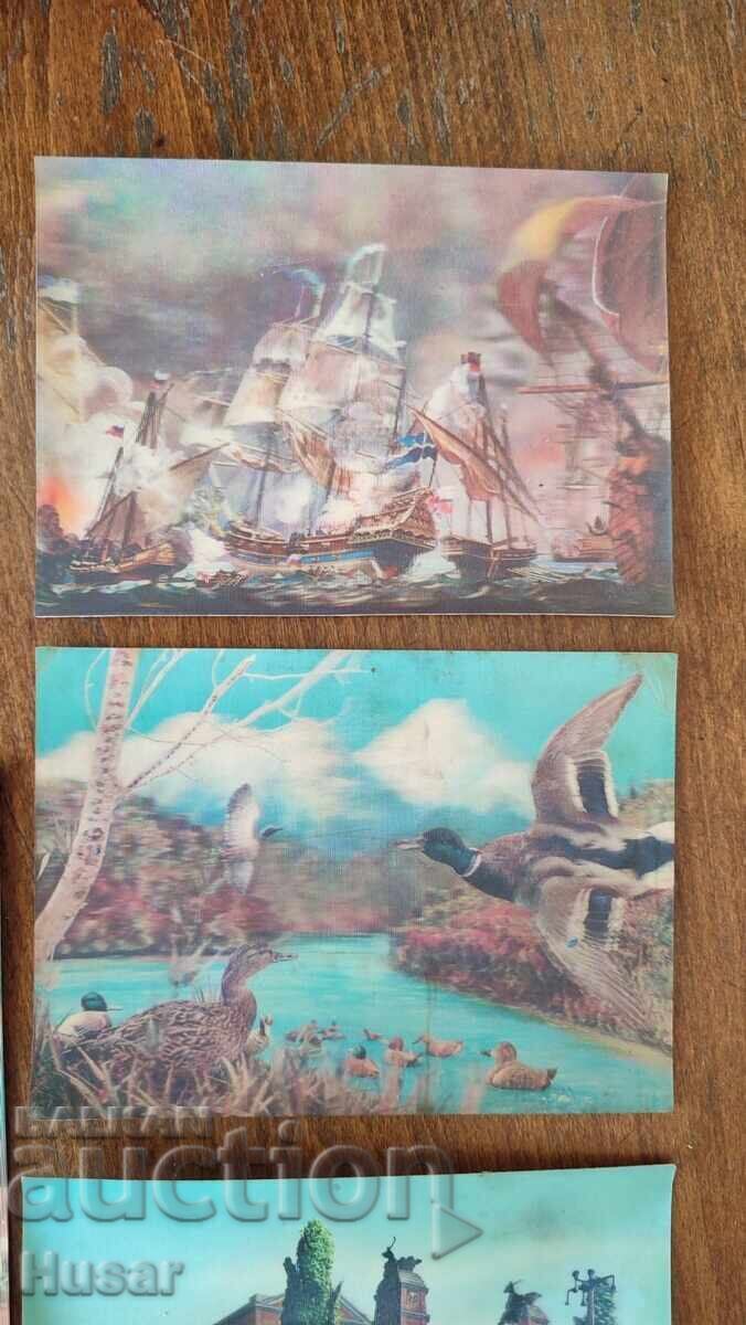 9 бр. стерео картички / картичка - 5