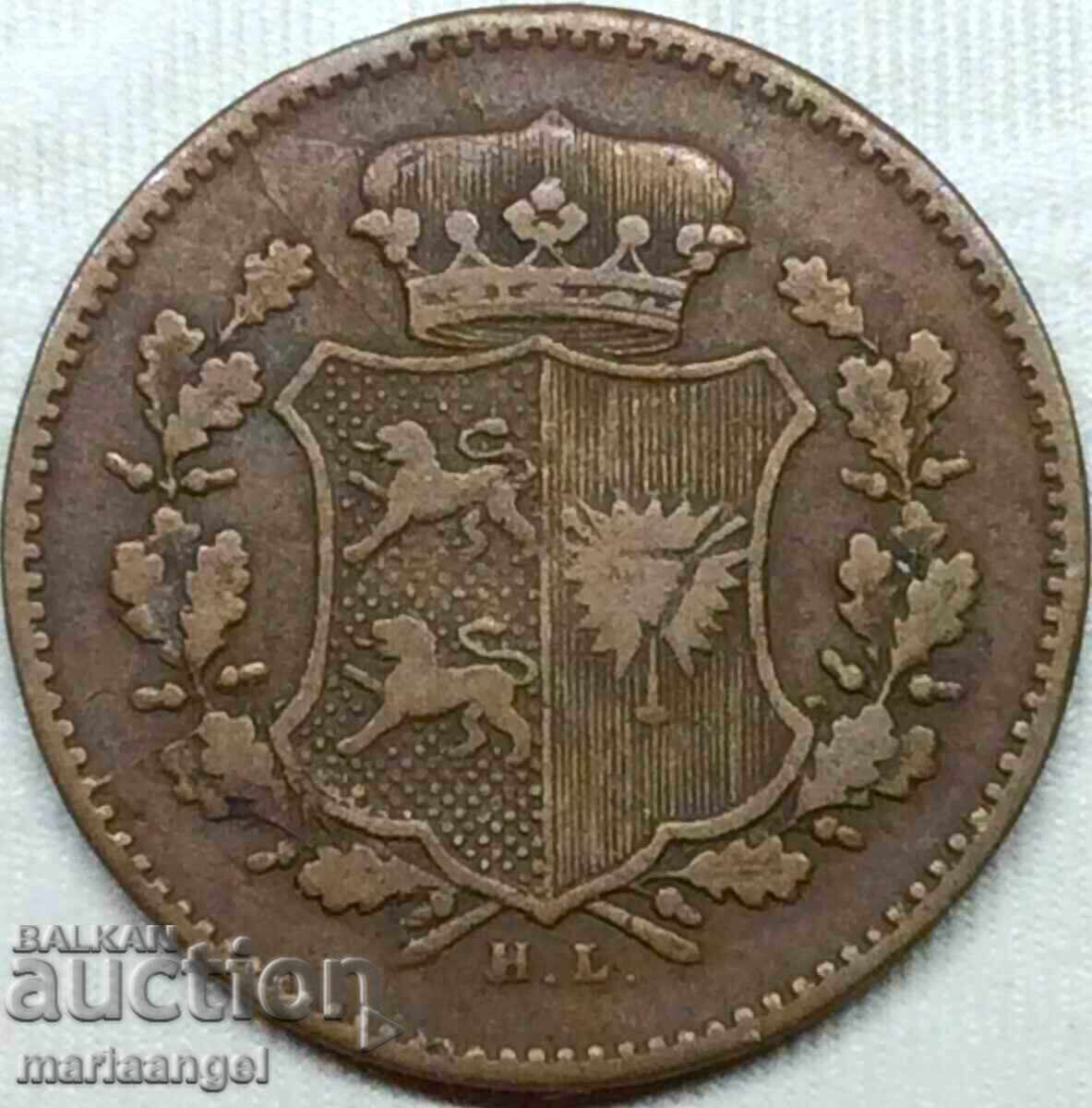 1 дрейлинг 1850 Германия 4,7г Кристиан VII Cu - доста рядка - 7 1 дрейлинг 1850 Германия 4,7г Кристиан VII Cu - доста рядка - 7