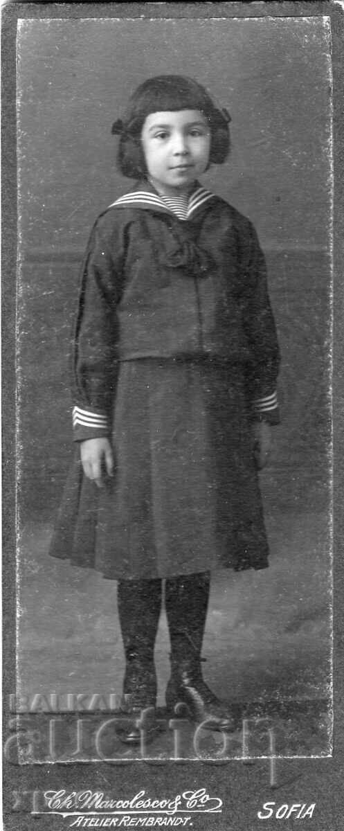 FOTOGRAFIE VECHE - CARTON - E.MARCOLESCU – SOFIA - M2953