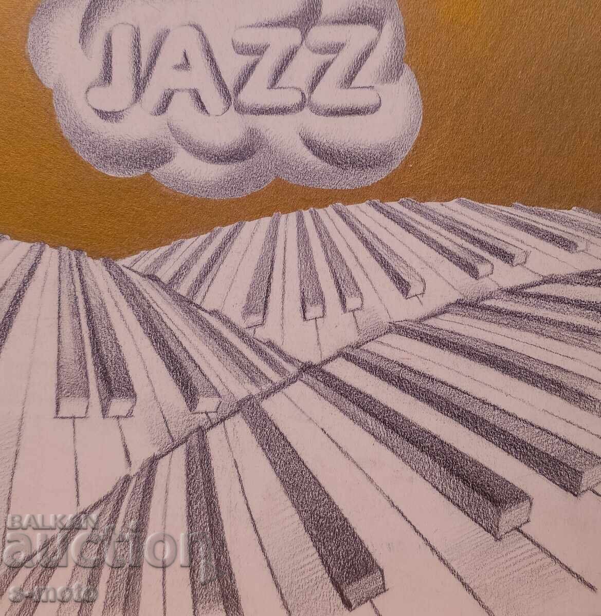 Παλιό έργο γκουάς, σχέδιο για αφίσα - 6 Παλιό έργο γκουάς, σχέδιο για αφίσα - 6