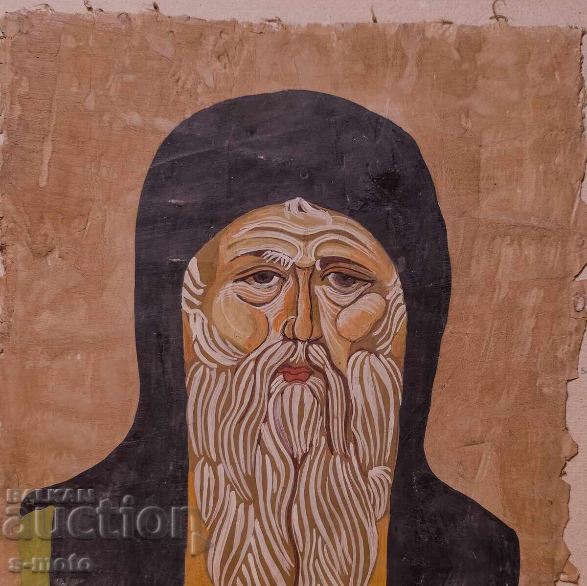 Доставка на Картина темперни бои Свети Иван Рилски