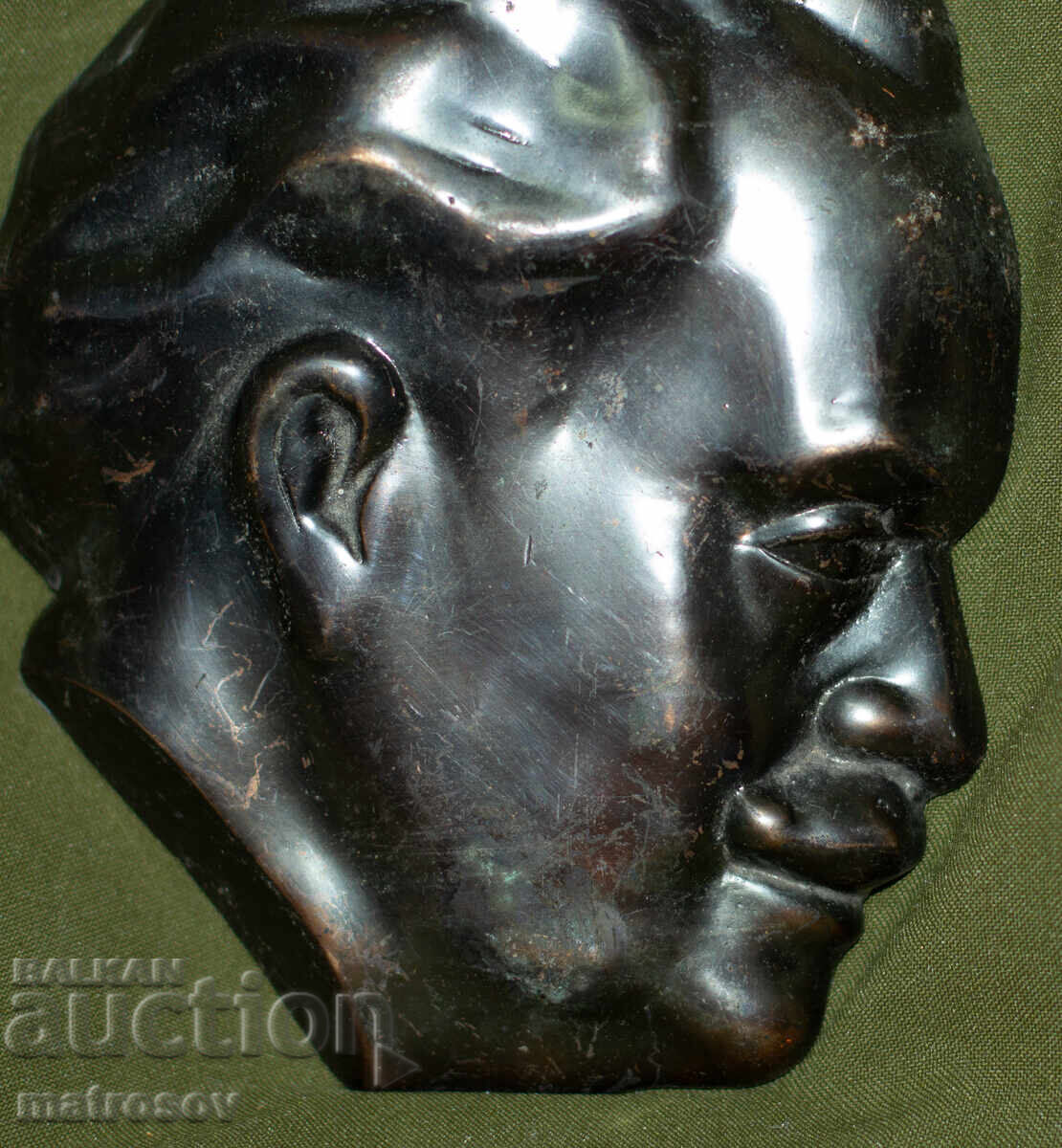 Χάλκινο γλυπτό, ανάγλυφο, Γεώργι Δημητρόφ - 5