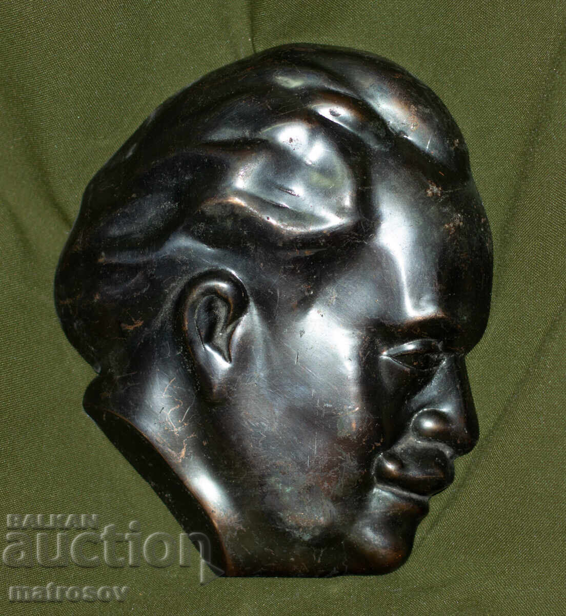 Χάλκινο γλυπτό, ανάγλυφο, Γεώργι Δημητρόφ