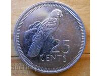 25 cents 2010 - Seychelles