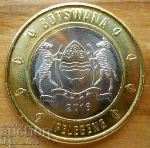 5 stamps 2016 - Botswana (bimetal) with price 15.00 BGN | € 7.67