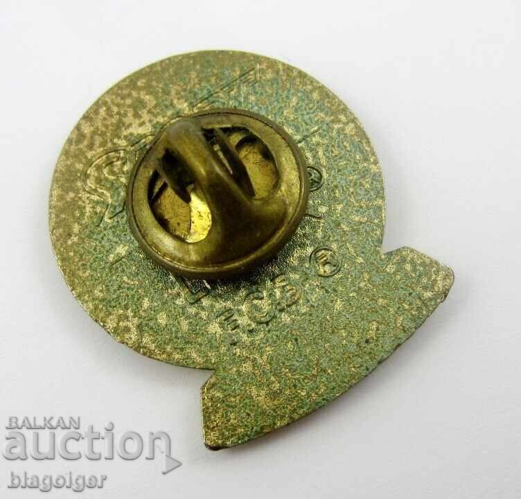 Emblemă de fan fotbal - Hristo Stoichkov - Barcelona cu preț 24.88 BGN | € 12.72