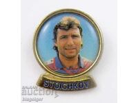 Фенска футболна значка-Христо Стоичков-Барселона