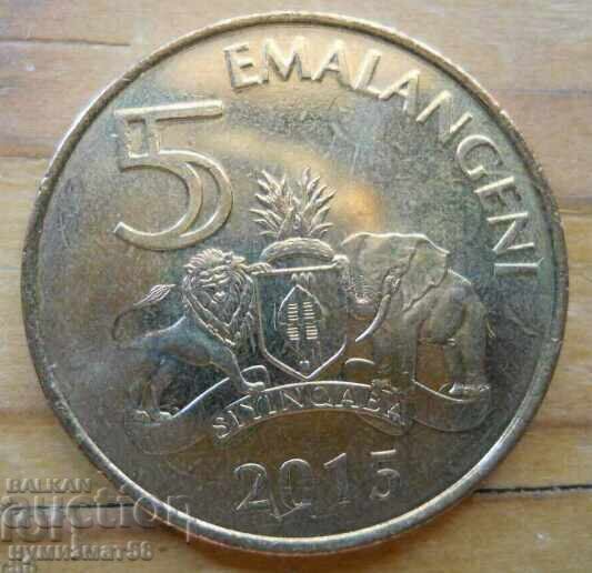 5 emalangeni 2015 - Swaziland