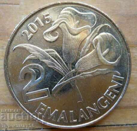 2 enamels 2015 - Swaziland 2 enamels 2015 - Swaziland
