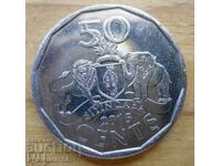 50 cents 2015 - Swaziland