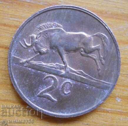 2 цента 1978 г - Южна Африка 2 цента 1978 г - Южна Африка