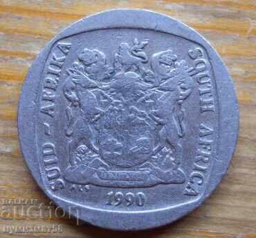 2 Rand 1990 - Africa de Sud cu preț 0.80 BGN | € 0.41