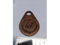 ARSENAL - NUMĂR METALIC - 47, SEMN, INDICATIV