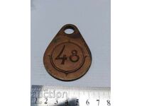 ARSENAL - METAL NUMBER - 48, SIGN, MARKING