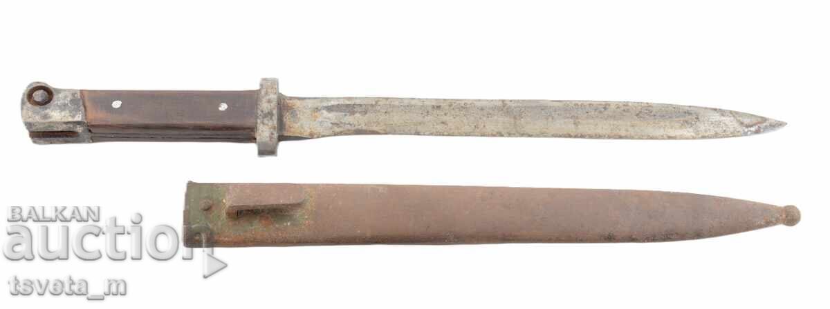 Mannlicher knife with sheath