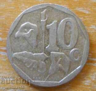 10 cents 1999 - South Africa 10 cents 1999 - South Africa