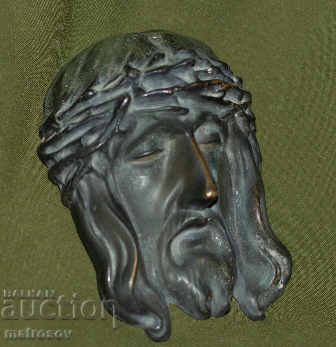 Bronze sculpture, bas-relief, Jesus Christ - 5