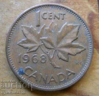 1 σεντ 1968 - Καναδάς 1 σεντ 1968 - Καναδάς