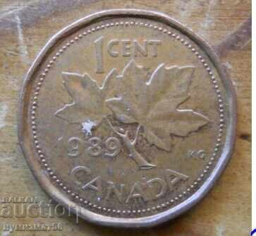 1 cent 1989 - Canada