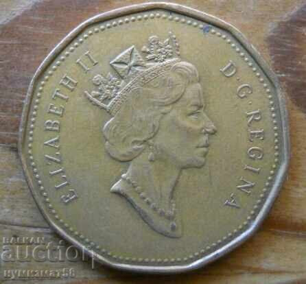 1 δολάριο 1990 - Καναδάς με τιμή 3.00 BGN | € 1.53 1 δολάριο 1990 - Καναδάς με τιμή 3.00 BGN | € 1.53