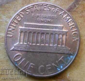 1 cent 1967 - SUA 1 cent 1967 - SUA