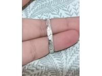 Silver ring. 21.7mm. I'm launching over 100 Auctions. Take a look