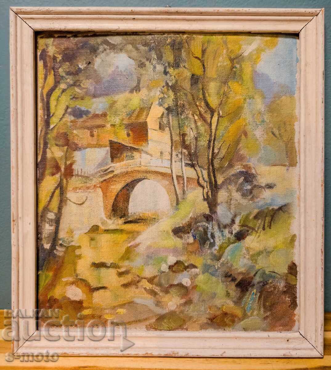 Νικολάι Νοβοσέλετς ελαιογραφία τοπίο με τιμή 400.00 BGN | € 204.52