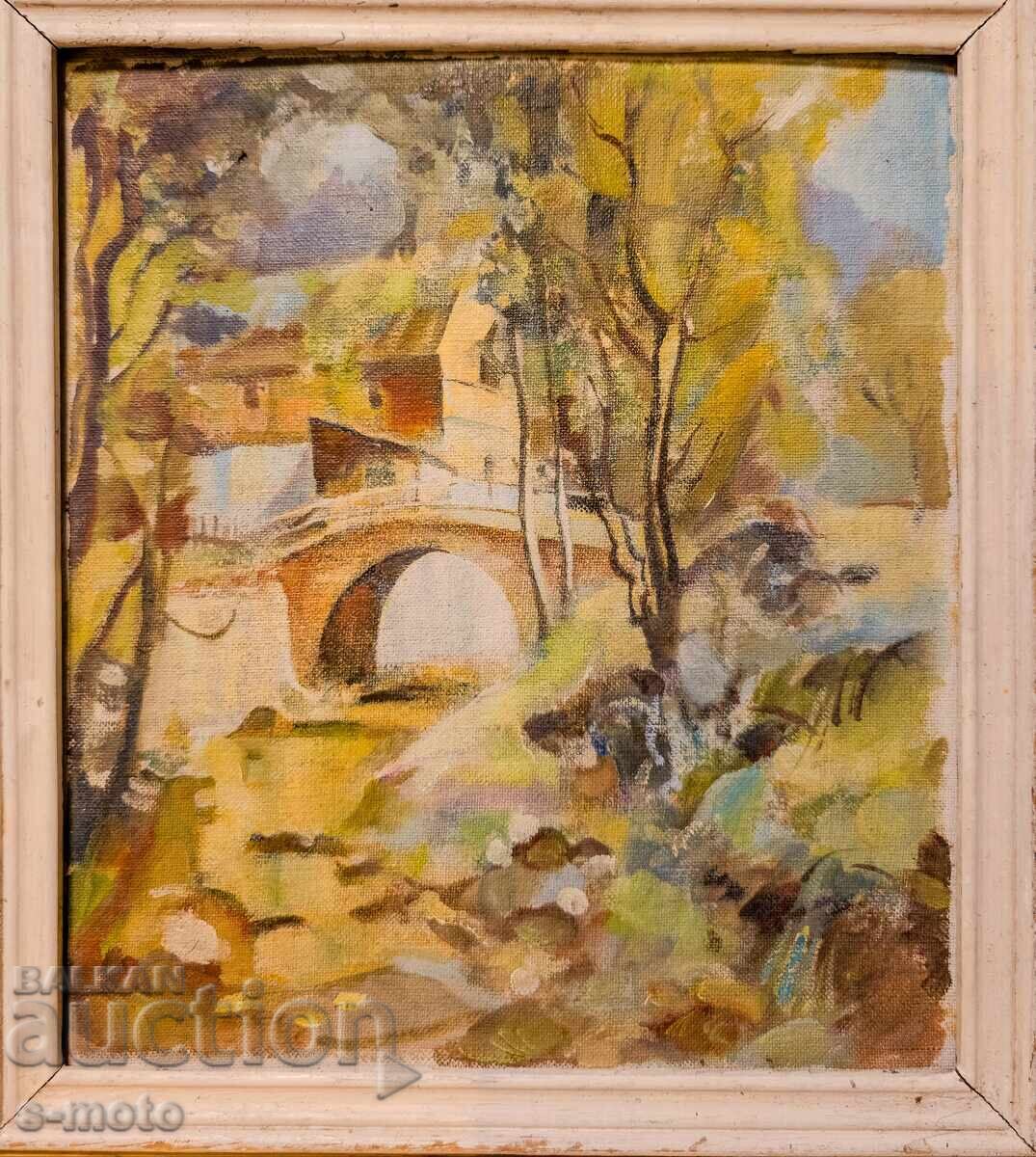 Νικολάι Νοβοσέλετς ελαιογραφία τοπίο